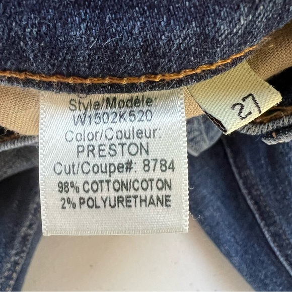 Rag & Bone Skinny Denim Jeans Preston Medium Wash Size 27 Mid Rise - Picture 8 of 16